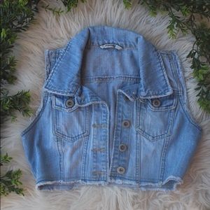 Cropped Denim Jacket
